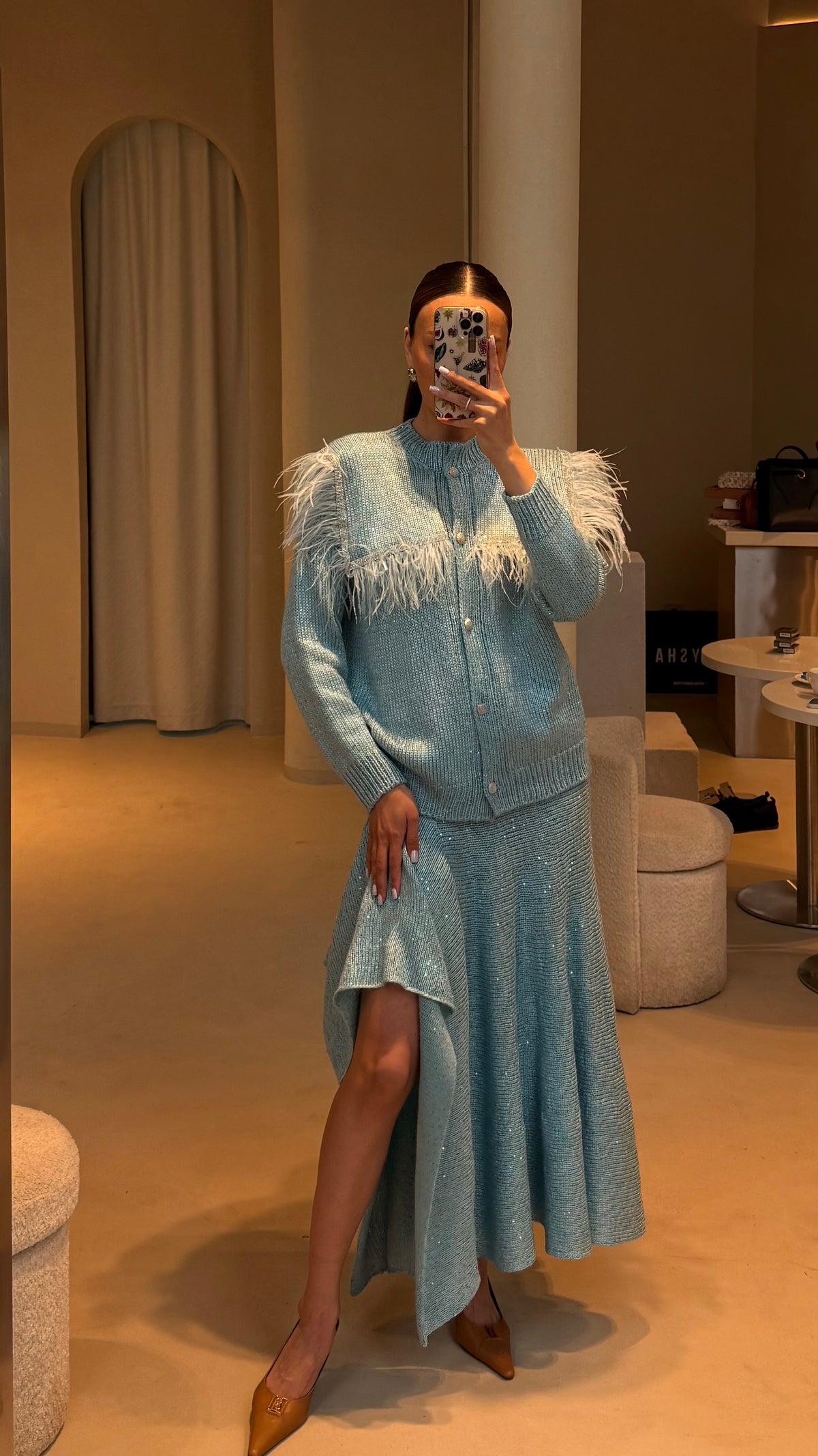 L’eclat set in Blue