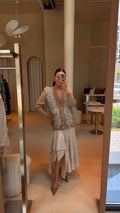 Beige Feathers set