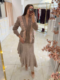 Beige Feathers set