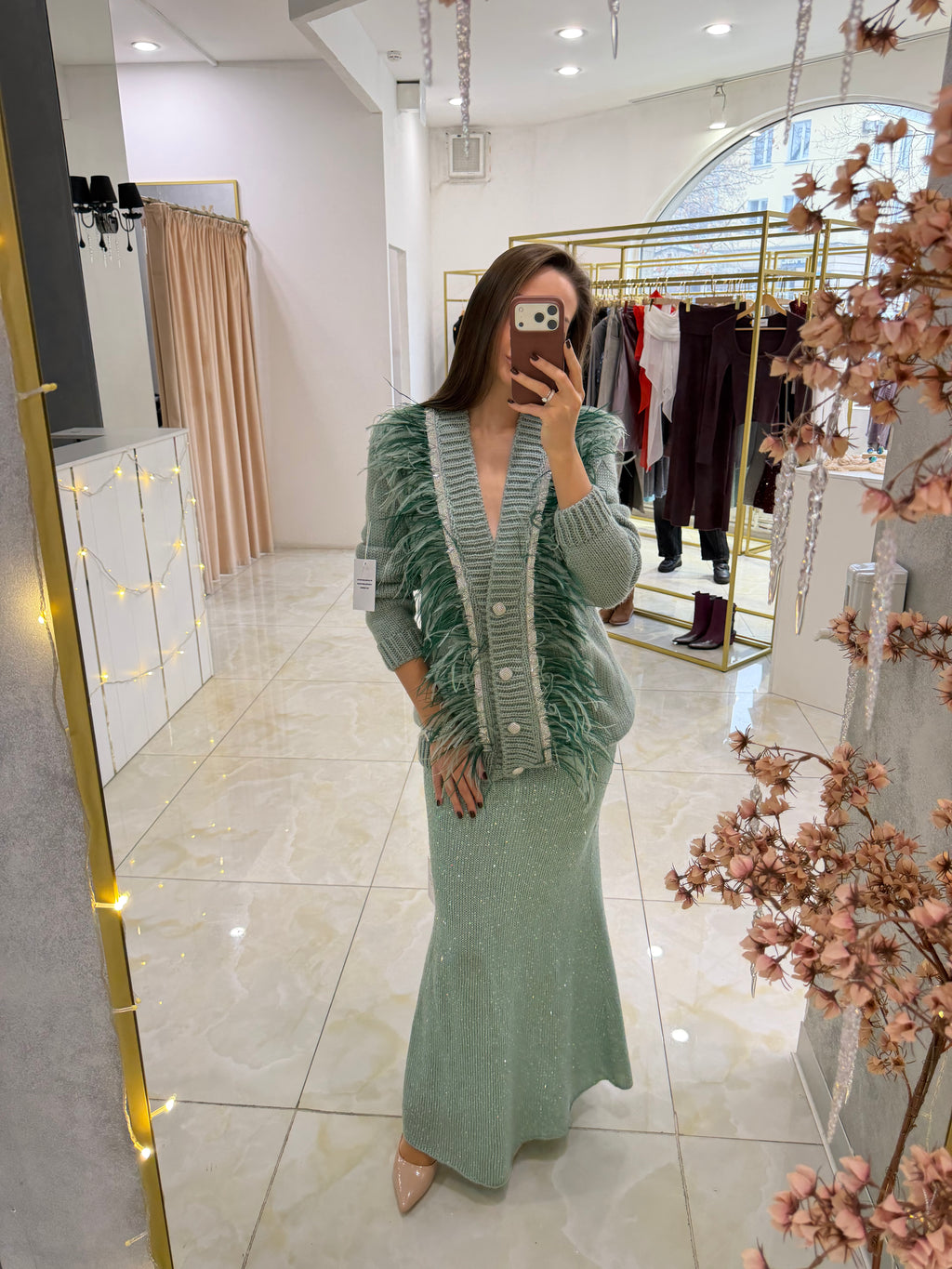 The Mint Feathers set